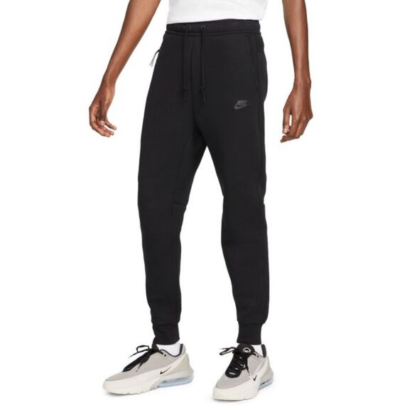 NIKE SPORTSWEAR TECH FLEECE JOGGERS BLACK. Size M - FB8002-010 - Picture 1 of 4